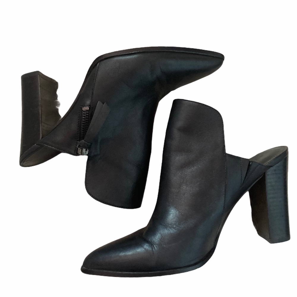 EUC Rebecca Minkoff Leather Mules Sz. 8.5